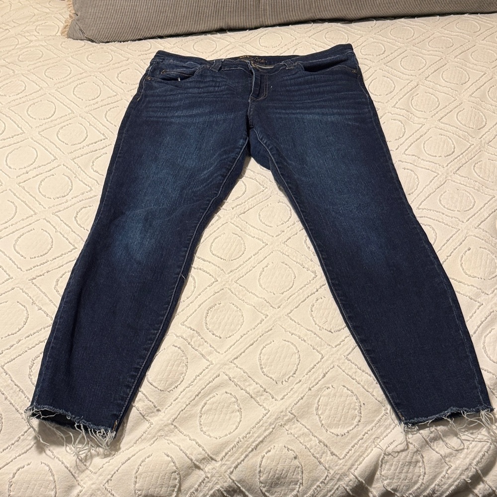 Carlo ankle skinny - Women's Dark Blue Jeans